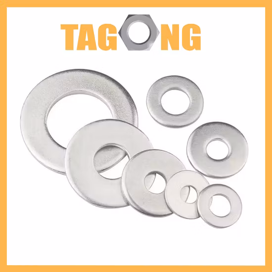 Титановая плоская шайба M10 DIN125 Распорные шайбы для мотоциклов