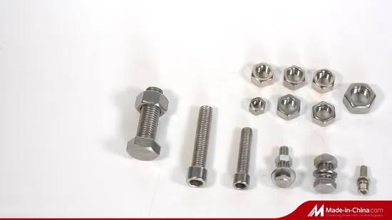 Китай производитель оцинкованный/обычный цвет/черный цвет Gr4.8/Gr8.8/Gr10.9 шестигранная гайка